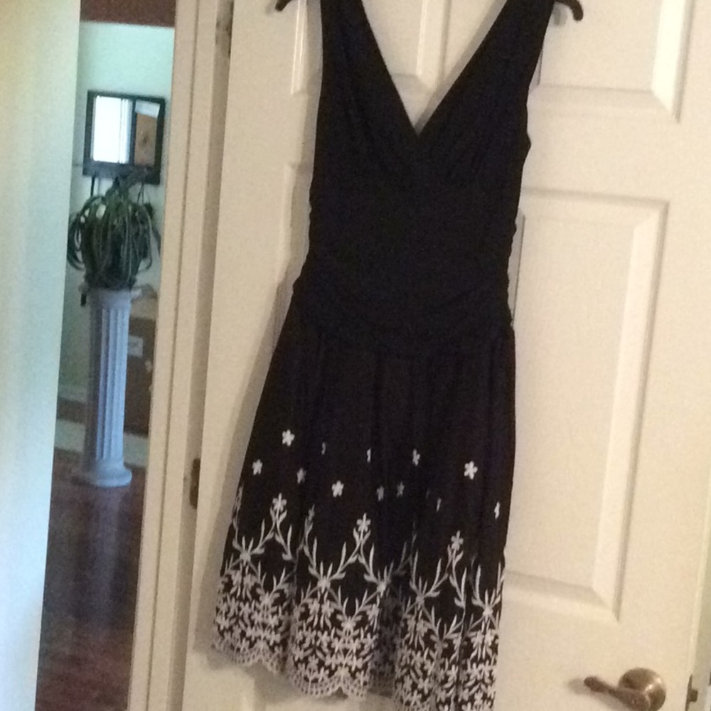 Stunning black summer dress size 14
